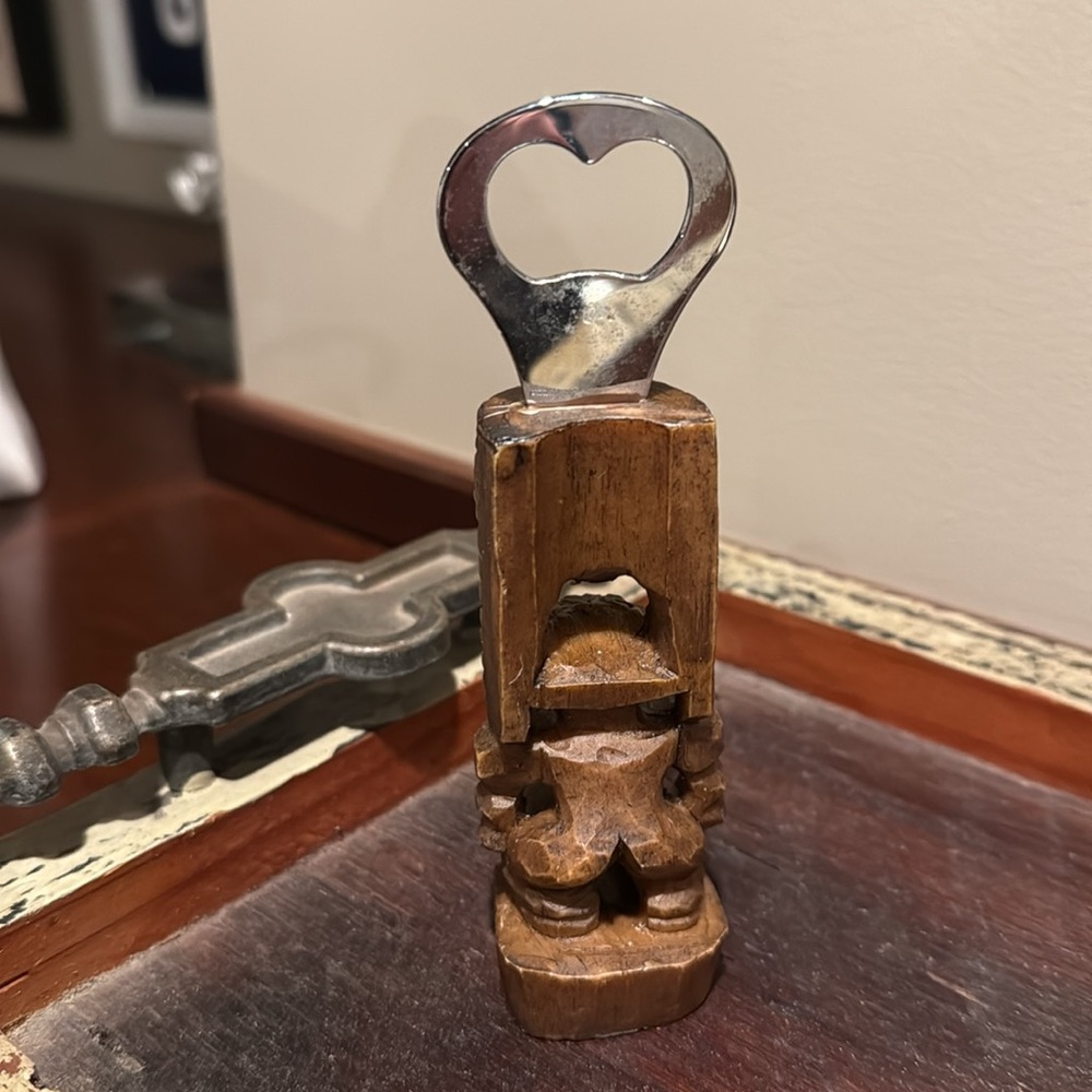 Hawaiian Tiki Bottle Opener - Picture 2 of 2